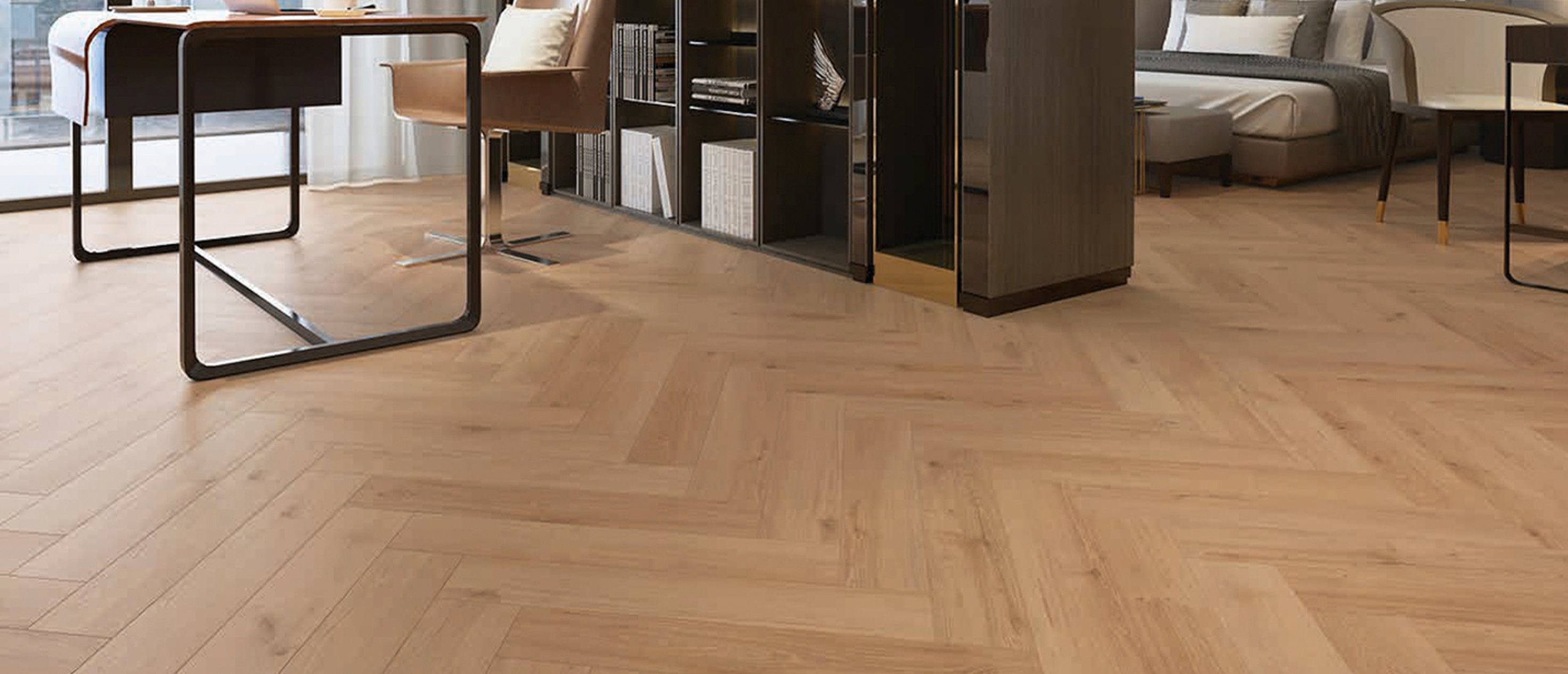 Ламинат My Step Херрингбон Манор+ Дуб Мерло MS3810